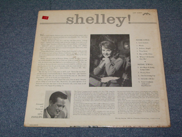 画像: SHELLEY FABARES - SHELLEY / 1962 US ORIGINAL MONO LP  E