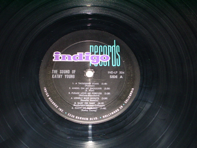 画像: KATHY YOUNG - THE SOUND OF / 1961 US AMERICA ORIGINAL MONO Used LP