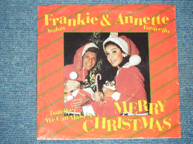 画像1: FRANKIE AVALON & ANNETTE - MERRY CHRISTMAS / 1981 US ORIGINAL 7" SINGLE  