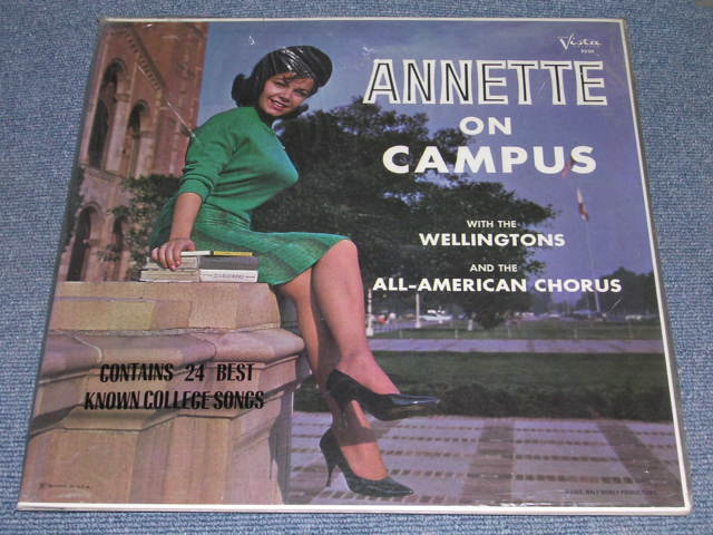 画像1: ANNETTE - ON CAMPUS (sealed)  / 1964 US AMERICA ORIGINAL MONO "Brand New Sealed" LP  