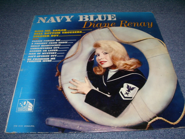 画像1: DIANE RENAY - DIANE RENAY NAVY BLUE (Ex/Ex+++ Looks:Ex++)/ 1964 MONO US ORIGINAL LP  