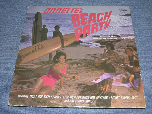 画像1: ANNETTE - BEACH PARTY / 3US ORIGINAL MONO LP  