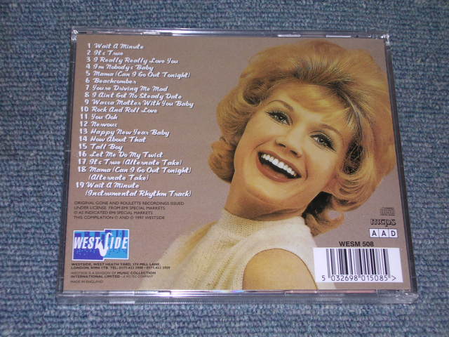 画像: JO-ANN CAMPBELL - THE COMPLETE GONE & ROULETTE RECORDINGS THAT REAL GONE GAL / 1997 UK SEALED CD  