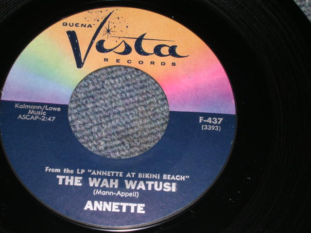 画像: ANNETTE - A NEW DANCE THE CLYDE / 1964 US ORIGINAL 7" SINGLE  