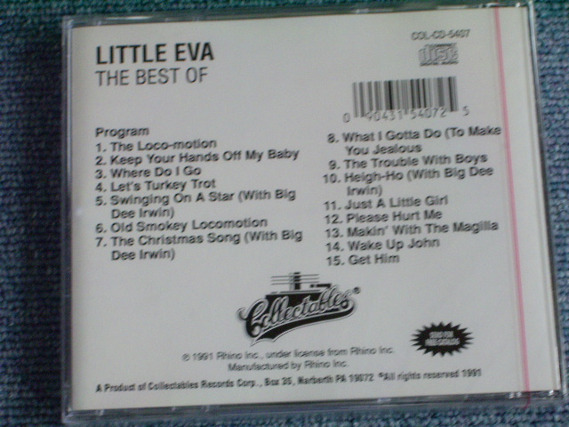 画像: LITTLE EVA - THE BEST OF / 1991 US ORIGINAL Brand New Sealed CD out-of-print now 