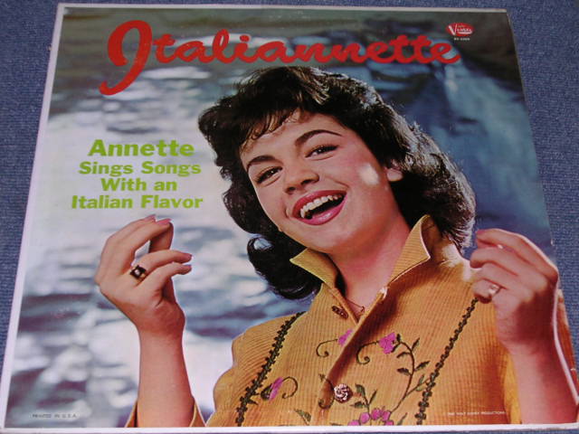 画像1: ANNETTE - ITALIANNETTE ( Ex+/Looks : MINT-  Sound : Ex+ ) / 1960 US AMERICA ORIGINAL MONO Used LP  