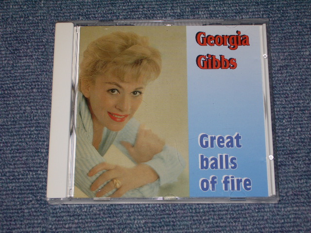 画像1: GEORGIA GIBBS  -  GREAT BALLS OF FIRE / 1993 EU BRAND NEW CD