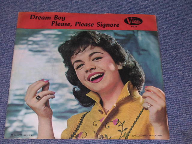 画像1: ANNETTE - DREAM BOY / 1961 US ORIGINAL With PICTURE SLEEVE 7" SINGLE  