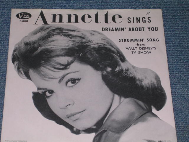画像1: ANNETTE - DREAMIN' ABOUT YOU / 1961 US ORIGINAL WHITE LABEL PROMO With PICTURE SLEEVE 7" SINGLE 
