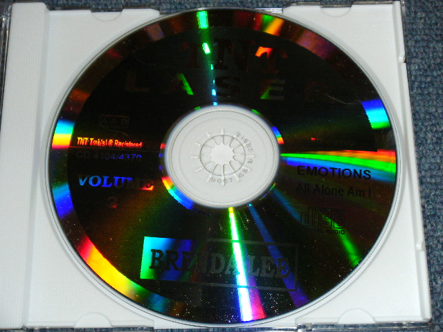画像: BRENDA LEE - VOLUME 2 : EMOTIONS + ALL ALONE AM I ( 2 in 1 ) / 1992 US RE-PRESS Brand New CD-R  