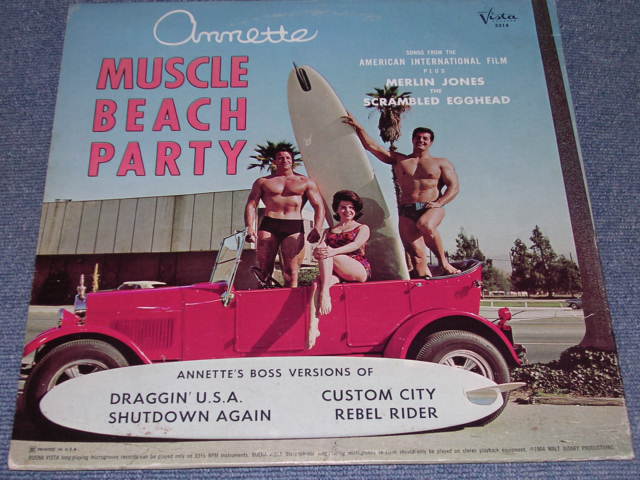 画像: ANNETTE - MUSCLE BEACH PARTY / 1964 US ORIGINAL MONO LP  