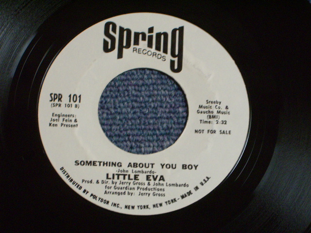 画像: LITTLE EVA - MAMA SAID ( NORTHERN STYLE SONG With BREAKBEATS! ) / 1970 US ORIGINAL White Label Promo 7" SINGLE  