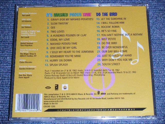画像: DEE DEE SHARP - IT'S MASHED POTATO TIME + DO THE BIRD ( 2in 1 ) / 2010 UK & EU Press Brand New Sealed CD  