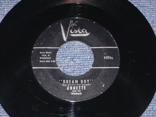 画像1: ANNETTE - DREAM BOY / 1961 US ORIGINAL 7" SINGLE  