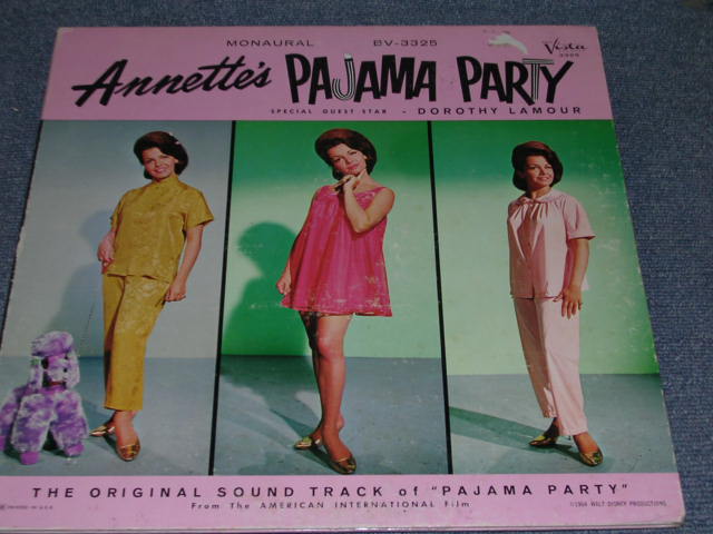 画像1: ANNETTE - PAJAMA PARTY / 1964 US ORIGINAL MONO LP  