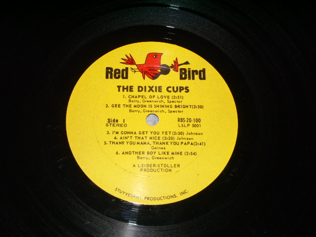 画像: THE DIXIE CUPS - CHAPEL OF LOVE ) / 1964 US ORIGINAL STEREO LP 