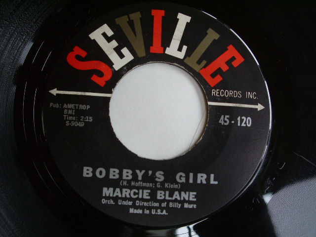 画像1: MARCIE BLANE - BOBBY'S GIRL ( DEBUT SONG ) : A TIME TO DREAM/ 1962 US ORIGINAL 7"SINGLE 