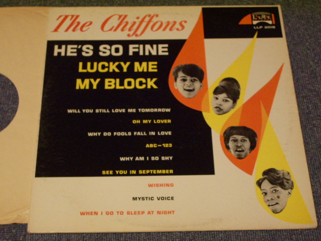 画像1: THE CHIFFONS - HE'S SO FINE / 1963 US ORIGINAL MONO LP  