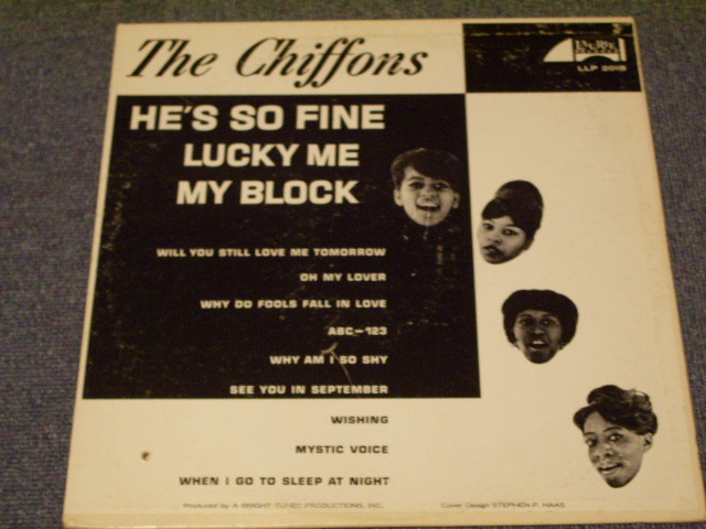 画像: THE CHIFFONS - HE'S SO FINE / 1963 US ORIGINAL MONO LP  