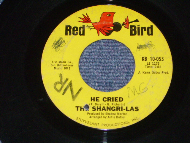 画像1: THE SHANGRI-LAS - HE CRIED / 1966 US ORIGINAL 7" Single  