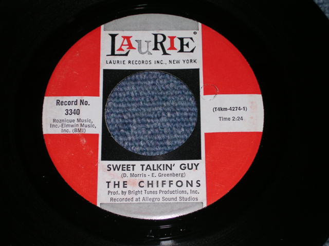 画像1: THE CHIFFONS - SWEET TALKIN GUY / 1965 US ORIGINAL 7" Single  