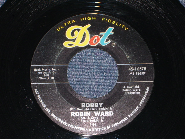 画像: ROBIN WARD - WINTER'S HERE ( FOLLOW-UP TO "WONDERFUL SUMMER ") / 1963 US ORIGINAL 7" SINGLE 