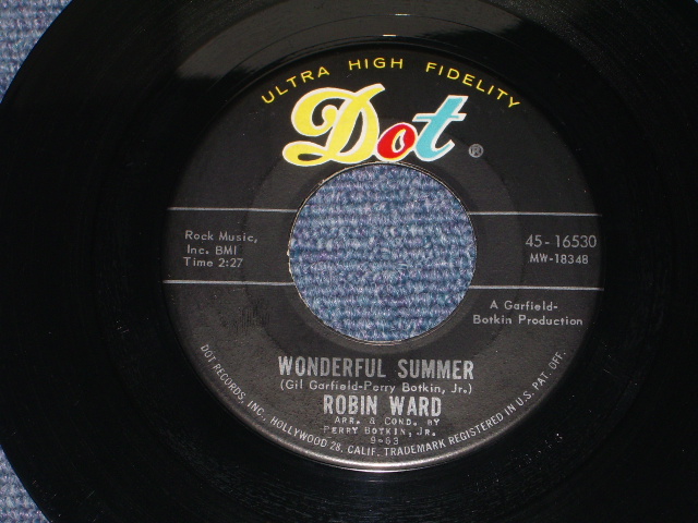 画像1: ROBIN WARD - A) WONDERFUL SUMMER ( SINGLE VERSION )  B) DREAM BOY  (Ex++/Ex++)  / 1963 US AMERICA ORIGINAL Used 7" SINGLE 