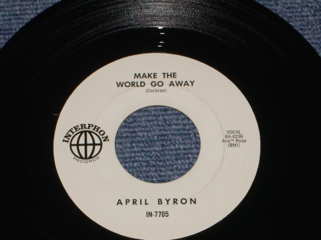 画像: APRIL BYRON - HE'S MY BOBBY / 1964 US ORIGINAL 7" SINGLE 