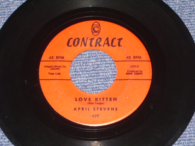 画像: APRIL STEVENS - YOU AND ONLY YOU ( NINO TEMPO Works ) / 1961 US ORIGINAL 7" SINGLE  