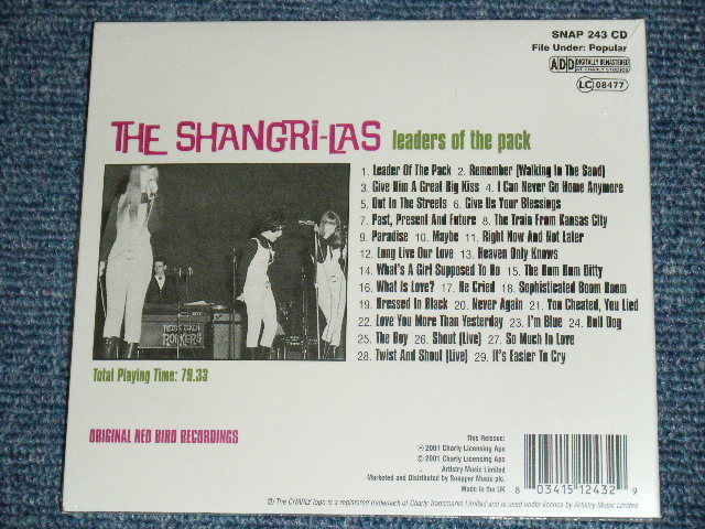 画像: THE SHANGRI-LAS - LEADERS OF THE PACK / 2001 UK ORIGINAL Brand New SEALED CD  