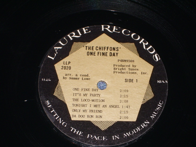 画像: THE CHIFFONS - ONE FINE DAY/ 1963 US ORIGINAL MONO LP  