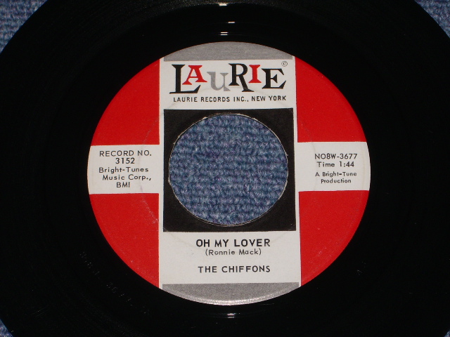 画像: THE CHIFFONS -HE'S SO FINE ( Ex++/Ex++ )  /1963 US AMERICA ORIGINAL Used 7" SINGLE  