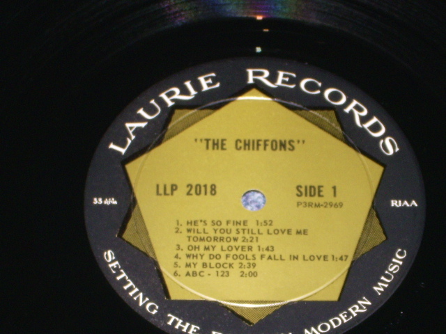 画像: THE CHIFFONS - HE'S SO FINE / 1963 US ORIGINAL MONO LP  