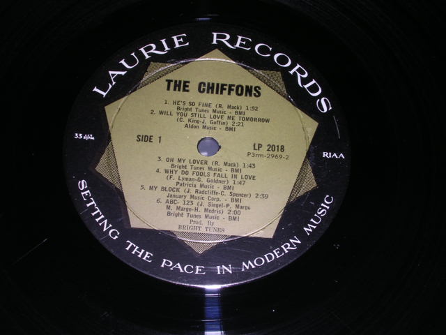 画像: THE CHIFFONS - HE'S SO FINE / 1965 US ORIGINAL MONO LP  