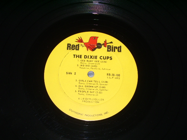画像: THE DIXIE CUPS - CHAPEL OF LOVE( Ex++/Ex+ ) / 1964 US ORIGINAL MONO LP 