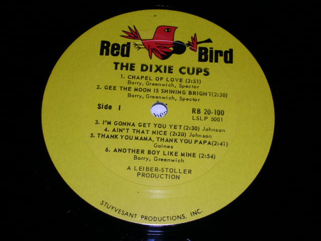 画像: THE DIXIE CUPS - IKO IKO / 1965 US ORIGINAL MONO LP  