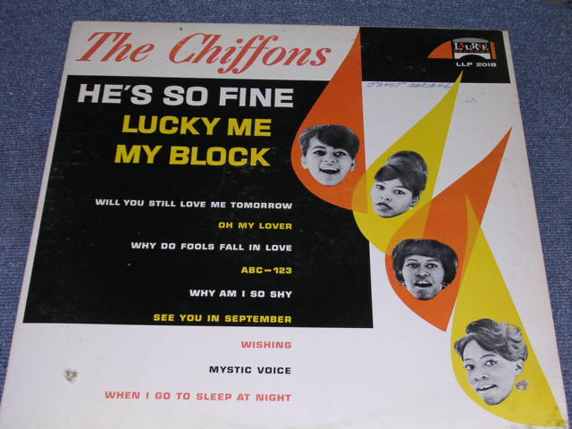 画像1: THE CHIFFONS - HE'S SO FINE / 1965 US ORIGINAL MONO LP  