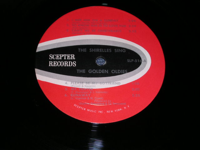 画像:  THE SHIRELLES - THE GOLDEN OLDIES ( Ex-/Ex+++ )  / 1964 US AMERICA ORIGINAL MONO Used LP   