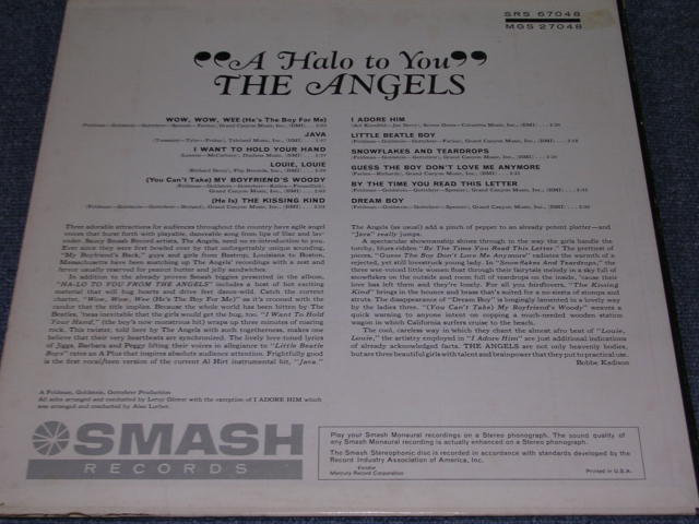 画像: THE ANGELS - A HALO TO YOU / 1964 US ORIGINAL STEREO LP  