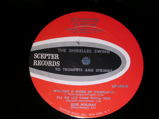 画像: THE SHIRELLES - THE SHIRELLES SING ( Ex++/Ex+ ) / 1962 US AMERICA ORIGINAL 2nd PRESS MONO Used LP  