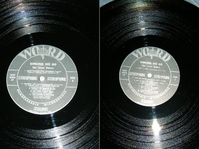 画像: THE JONES SISTERS - SINGING WE GO / 1960's US ORIGINAL STEREO LP  