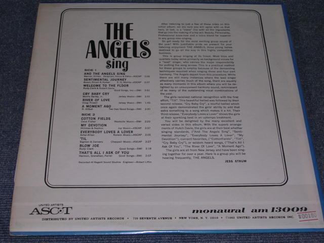 画像: THE ANGELS - TWELVE OF THEIR GREATEST HITS / 1964 US 2nd RELEASE MONO LP  