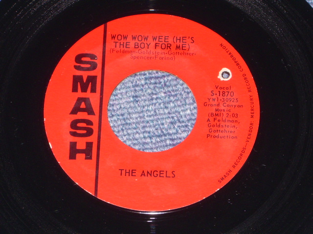 画像1: THE ANGELS - WOW WOW WE / 1963 US ORIGINAL 7" SINGLE  