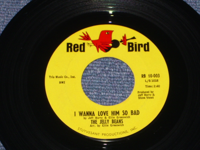 画像1: THE JERRY BEANS - I WANNA LOVE HIM SO BAD ( Ex+++ )/ 1964 US ORIGINAL 7" Single  