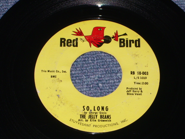 画像: THE JERRY BEANS - I WANNA LOVE HIM SO BAD ( Ex+++ / WOL )/ 1964 US ORIGINAL 7" Single  