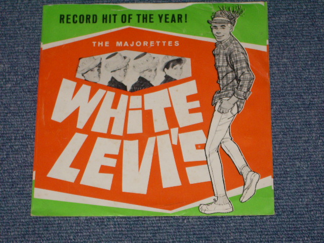 画像: THE MAJORETTES - WHITE LEVI'S / 1963 US ORIGINAL 7" Single With PICTURE SLEEVE  