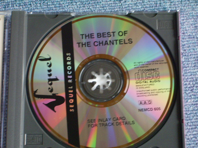 画像: THE CHANTELS - THE BEST OF / 1990 UK ORIGINAL Brand New CD out-of-print now