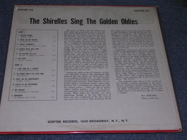 画像:  THE SHIRELLES - THE GOLDEN OLDIES ( Ex-/Ex+++ )  / 1964 US AMERICA ORIGINAL MONO Used LP   