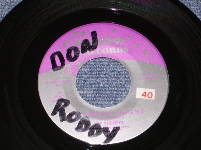 画像1: THE SHERRYS - SATURDAY NIGHT / 1962 US ORIGINAL 7" Single  