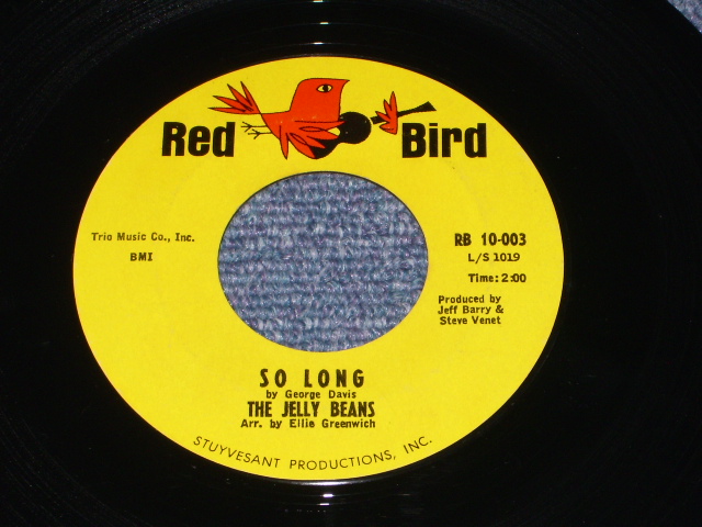 画像: THE JERRY BEANS - I WANNA LOVE HIM SO BAD ( Ex+++ )/ 1964 US ORIGINAL 7" Single  